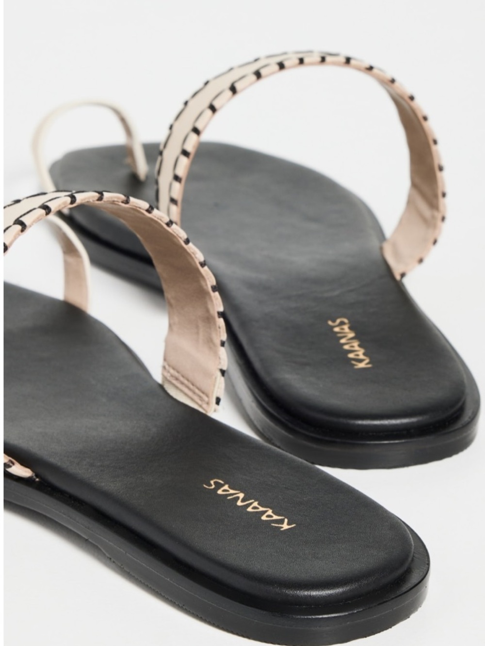 KAANAS Pirita Toe Ring Sandals NEW in box size 7 women’s MSRP $159 - Picture 3 of 9
